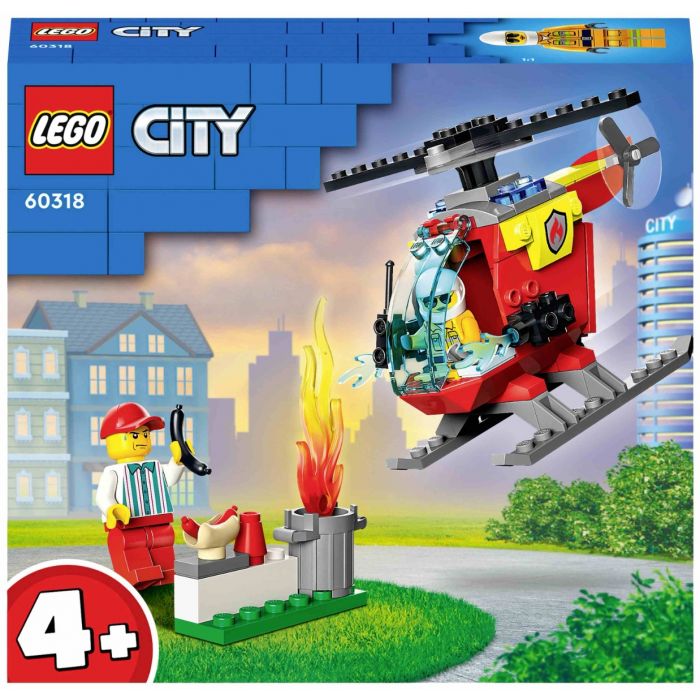 LEGO CITY L’HÉLICOPTÈRE DES POMPIERS