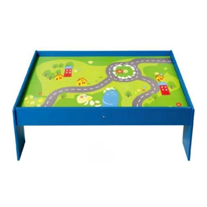 Table circuit train en bois-Acooltoy