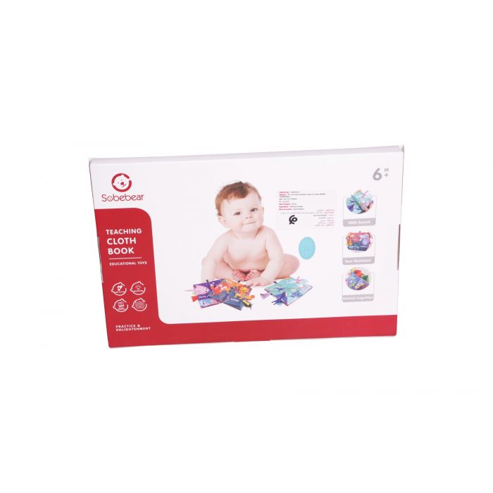 Livre en tissu pour bébé 3 Pcs