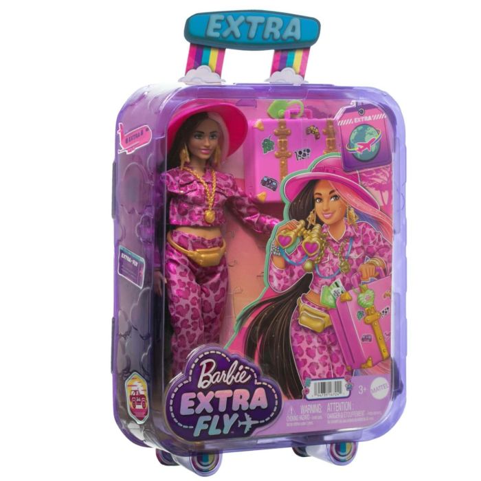 Barbie Extra Cool -Poupée voyage en tenue pour le désert