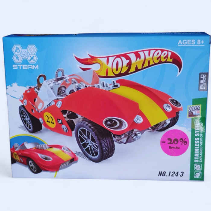 Jeu de Construction voiture formule 1 - hotwheel