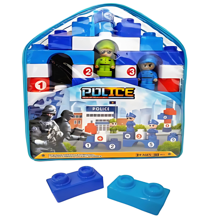 jeux de construction police