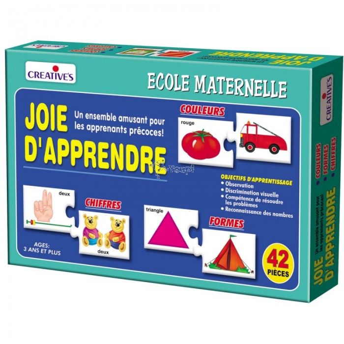 Joie de L Apprentissage 3 jeux en 1