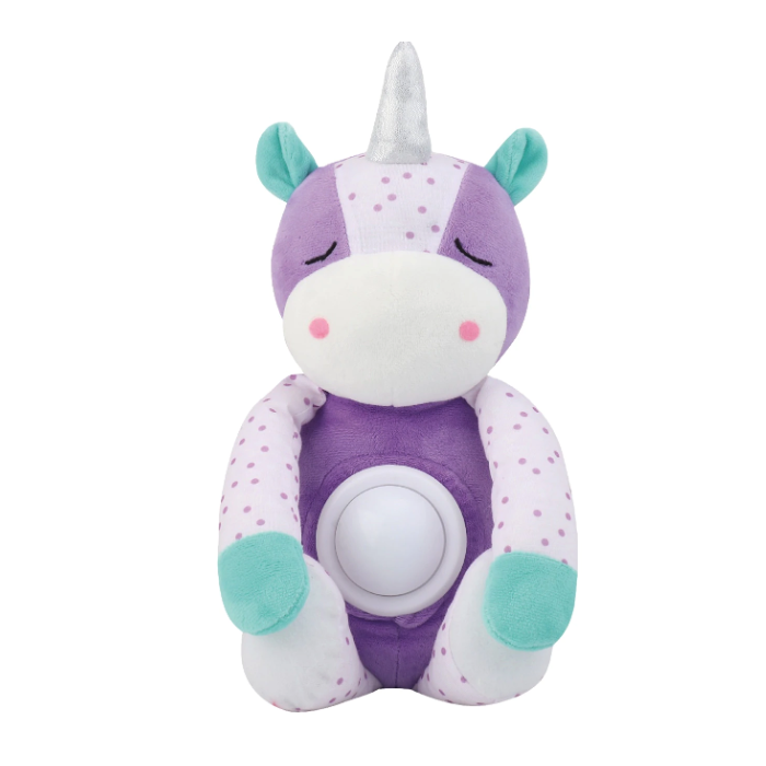 Peluche licorne lumineuse