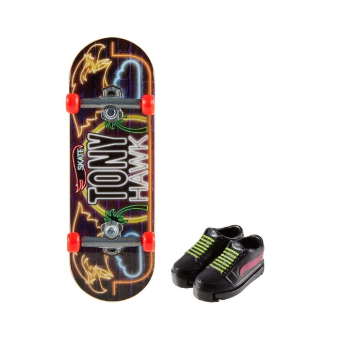 Hot Wheels - Skate - Assortiment Coffret Finger Skate Et Chaussures