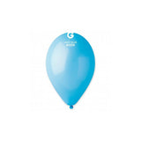 Sachet 100 ballons Bleu ciel 26cm