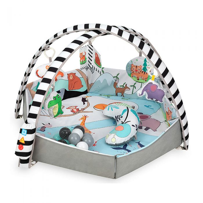 Tapis de jeux éducatifs avec balles QKIDS