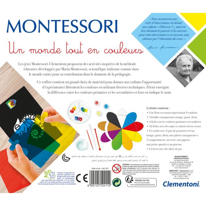 Montessori - Un monde tout en couleurs