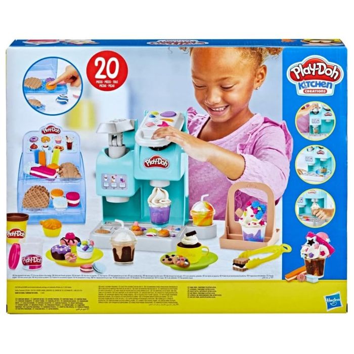 Play-Doh Kitchen Creations Super Café Coloré - 20 pièces