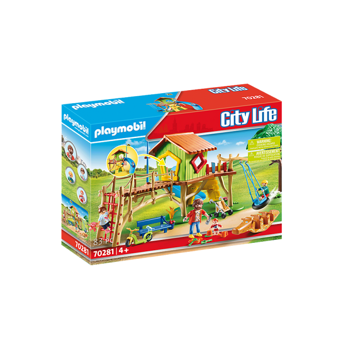 Playmobil City Life Parc de jeux et enfants