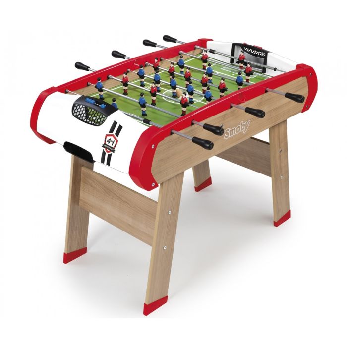 Powerplay 4 EN 1 Table de Baby-foot - Smoby