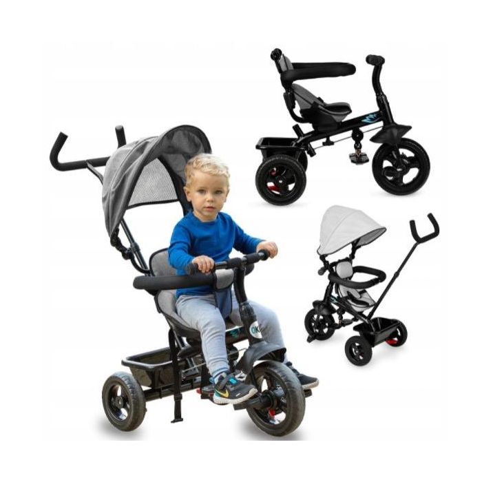 Qkids Tricycle bébé MILA Gris