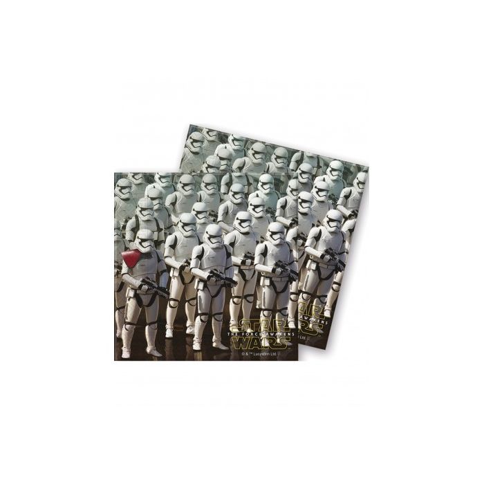 20 SERVIETTES STARWARS FORCE AWAKE