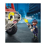 4×4 DE POMPIER AVEC LANCE-EAU PLAYMOBIL