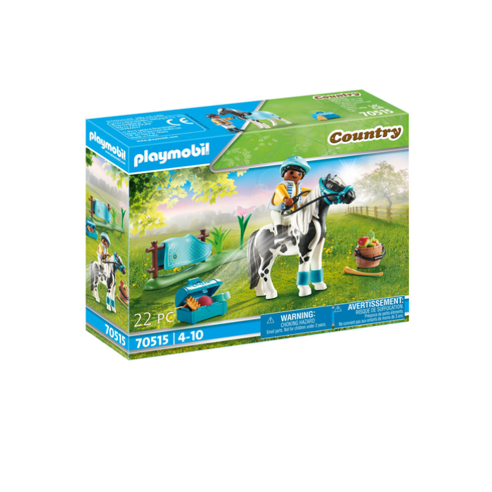 Cavalier et poney Lewitzer Playmobil