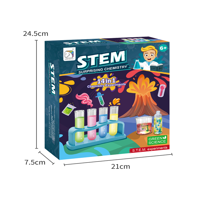 Science Tube à essai de chimie STEM