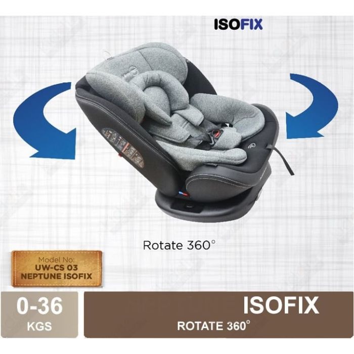 Siège d'auto Isofix 0-13kg Burbay