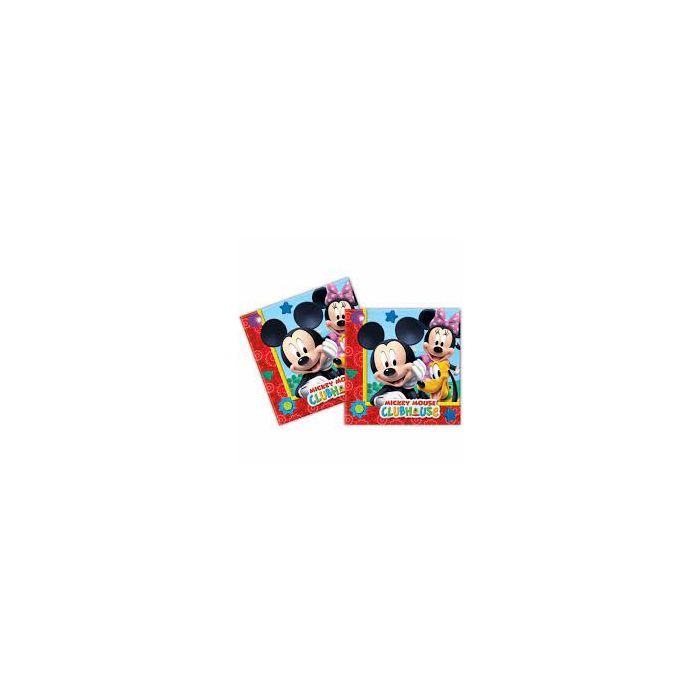 20 SERVIETTES PLAYFUL MICKEY