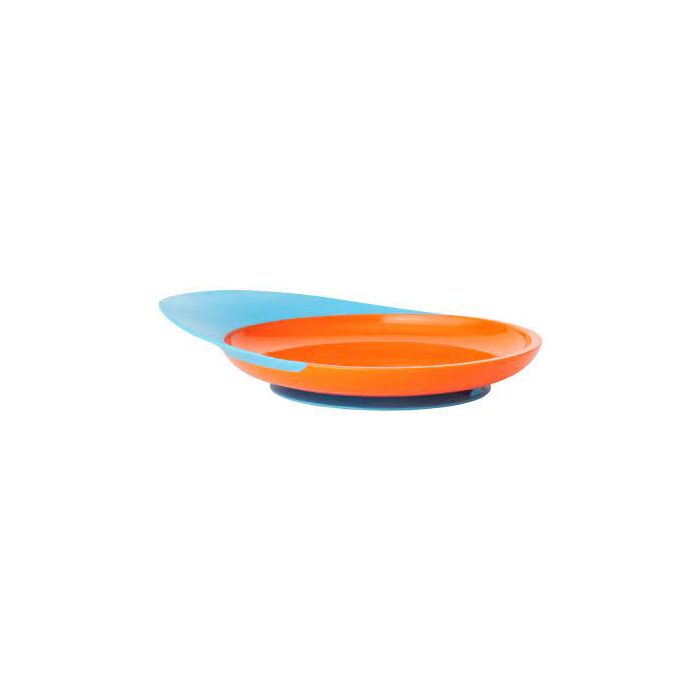 Assiette catch plate orange / bleu - Boo