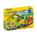 Train avec passagers et circuit-Playmobil