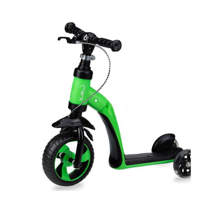 MoMi Trottinette 2 en 1 Elios Vert