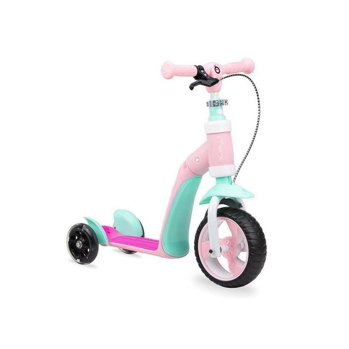 MoMi Trottinette 2 en 1 Elios Rose