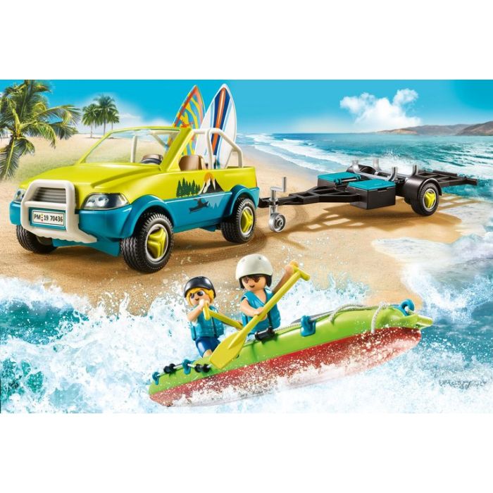 Playmobil Family Fun Voiture avec canoë