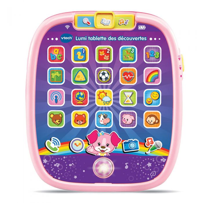 VTECH LUMI TABLETTE DES DÉCOUVERTES Rose