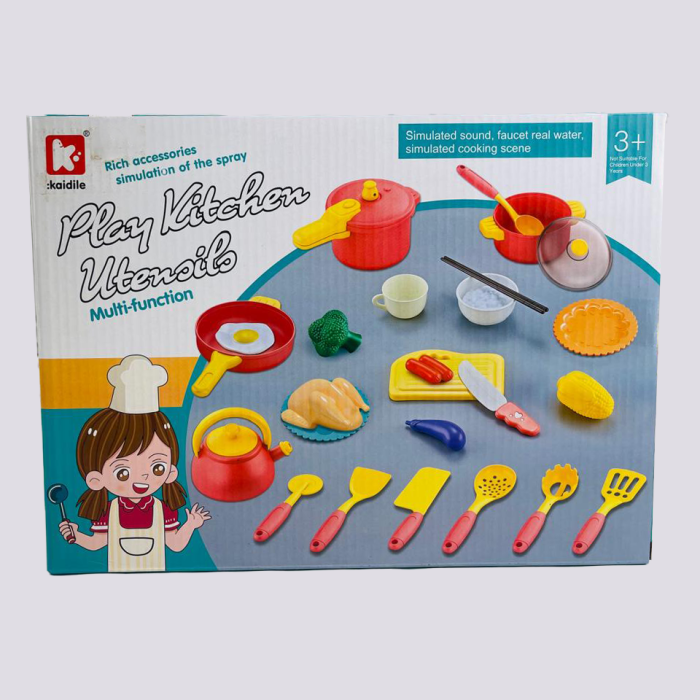 Dînette -Kit Ustensile de Cuisine Enfant ASST